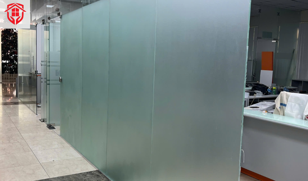 deca dán kính mờ trơn