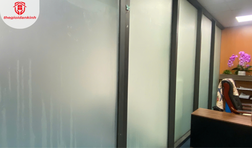 Decal dán kính mờ trơn