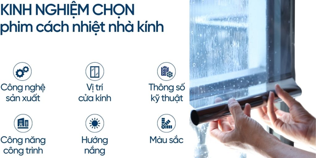kinh nghiệm chọn phim cách nhiệt