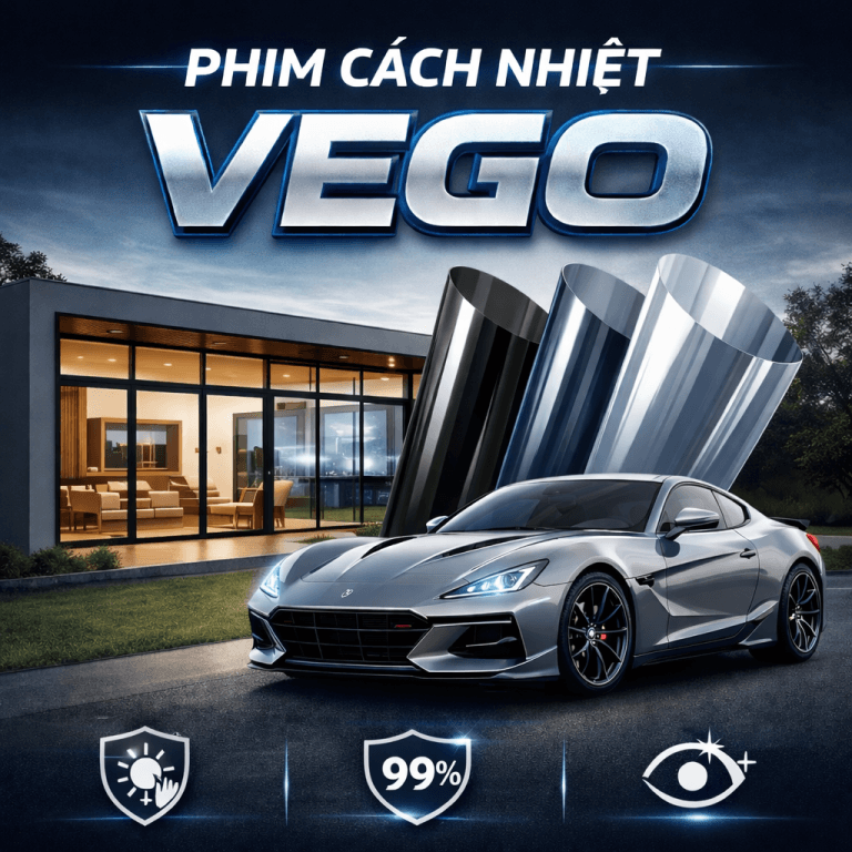 dịch vụ dán phim cách nhiệt nhà kính thương hiệu vego chuyên nghiệp tại Thế GIới Dán Kính