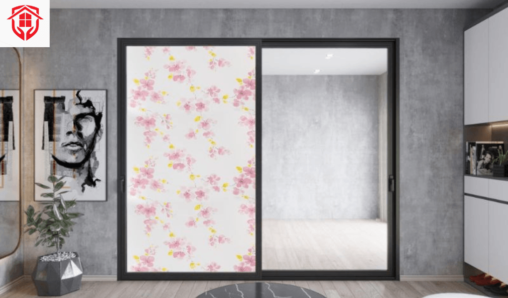 Decal dán kính phòng tắm