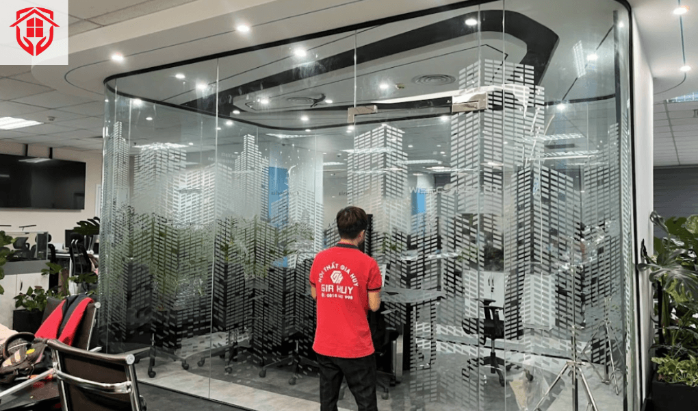 decal mờ cắt cnc trong suốt