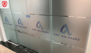 decal mờ dán kính