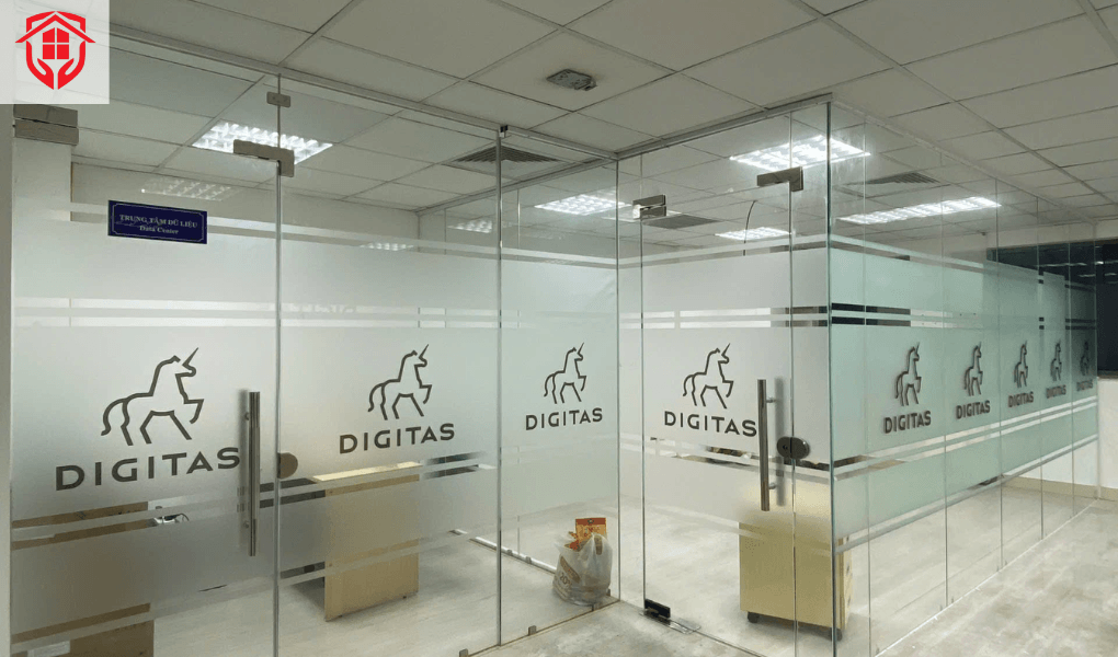 decal mờ dán kính