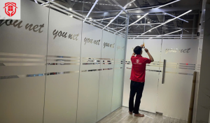 decal dán kính mờ