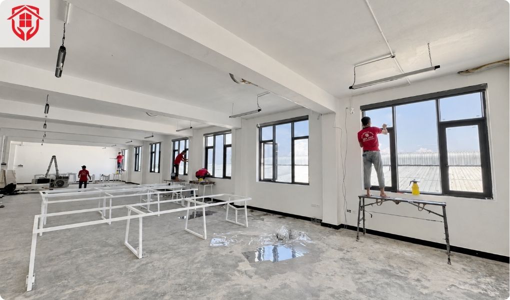 Giấy dán kính chống nắng cho văn phòng