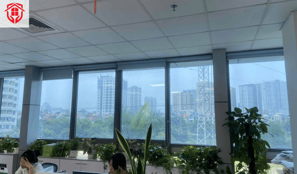 dán kính văn phòng cách nhiệt chống nắng