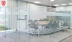 decal dán kính mờ kẻ line