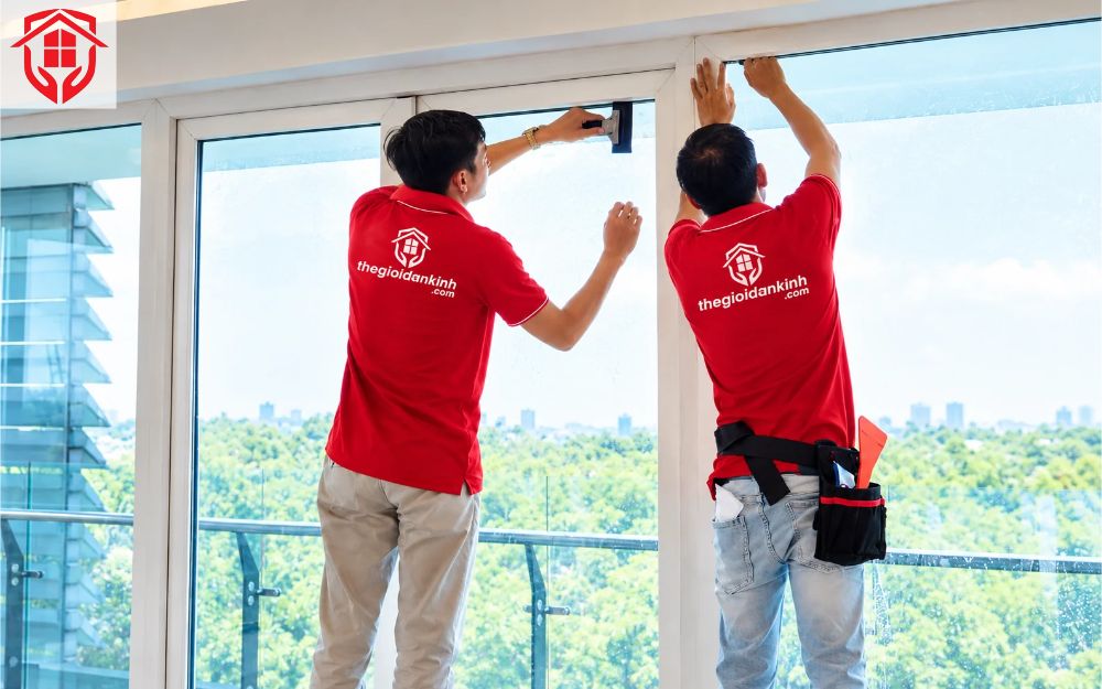 Dán phim cách nhiệt nanox cho căn hộ chung cư
