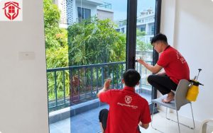 Dán phim cách nhiệt cho biệt thự nhiều kính