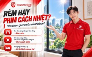 So sánh phim cách nhiệt và rèm cửa nên chọn loại nào